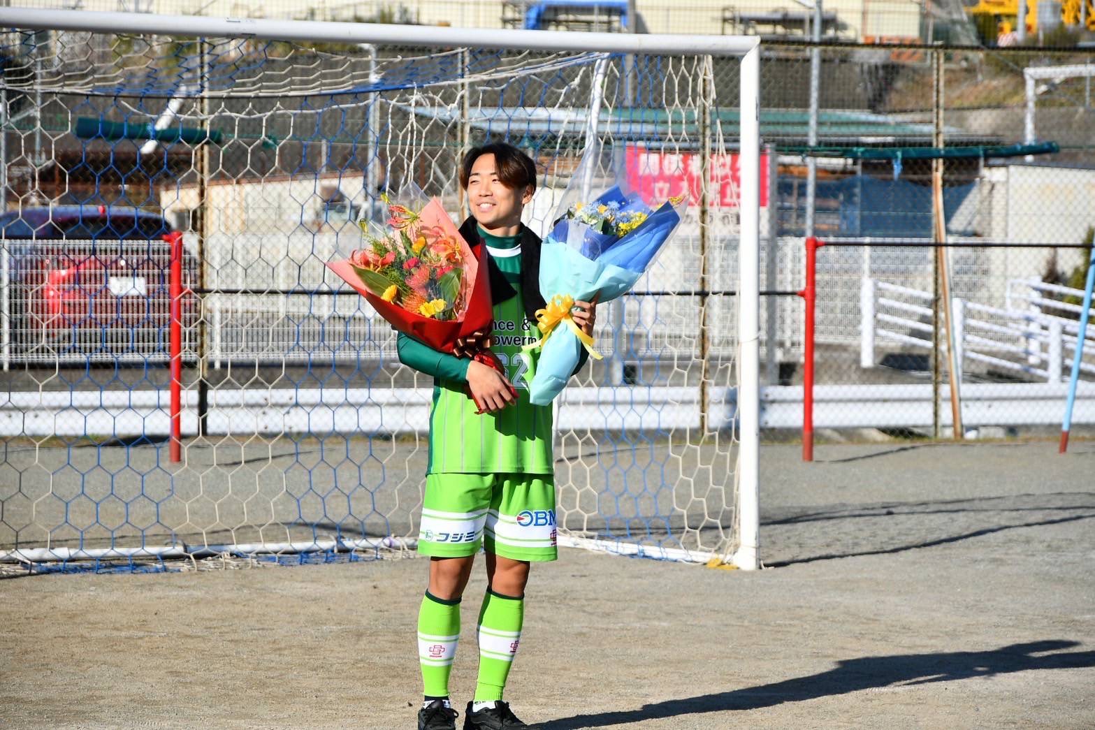 川崎竜聖 花束